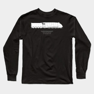 Silver Link 1935 Speed Record 112 MPH Long Sleeve T-Shirt